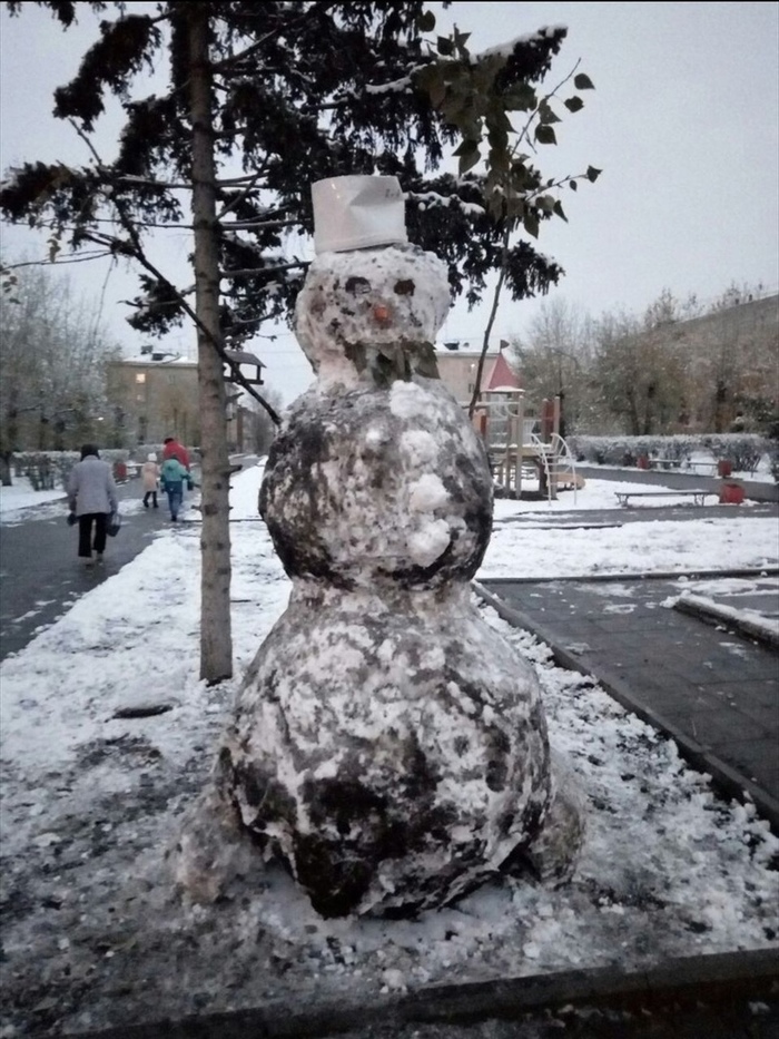 Еееееее, весна - Снег, Снеговик, Грязевик, Весна