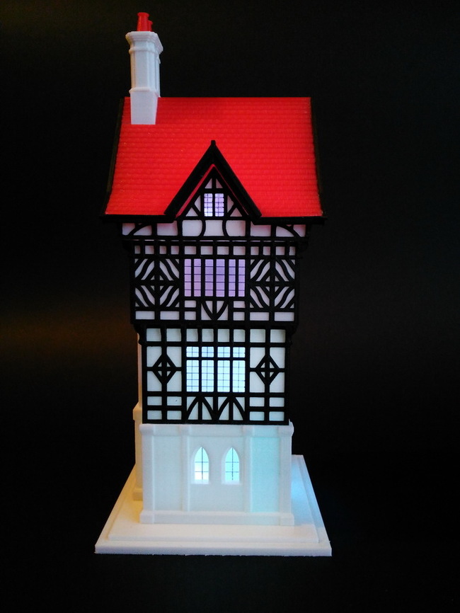 Night lamp CHESTER - My, , 3D printer, With your own hands, Longpost