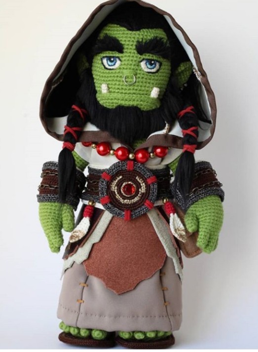 Plush leader of the horde)) - World of warcraft, Orcs, Trawl