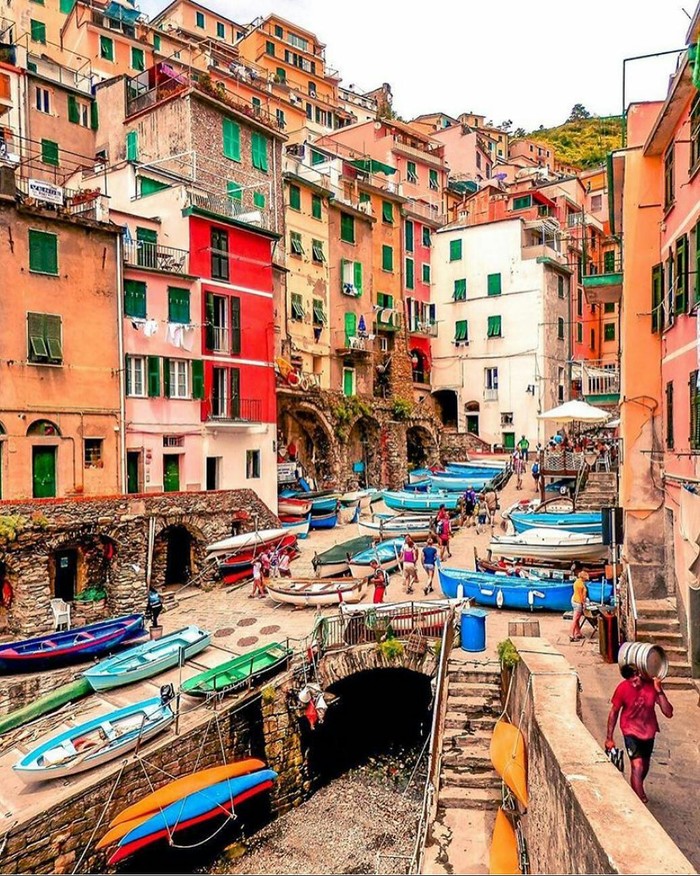 Riomaggiore, Cinque Terre, Italy. - Italy, Village, The photo