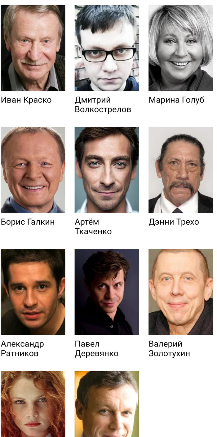 Yandex associative row - Actors and actresses, Yandex., Search engine, Logics, Longpost