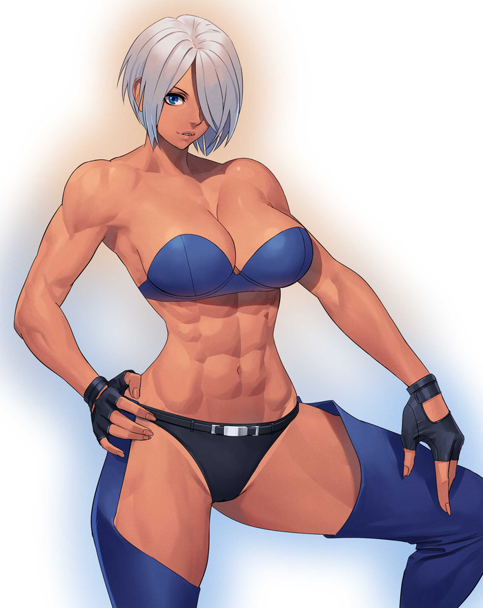 Angel Ogami, ,  , The King of Fighters, , Anime Art,  , , Angel (kof)