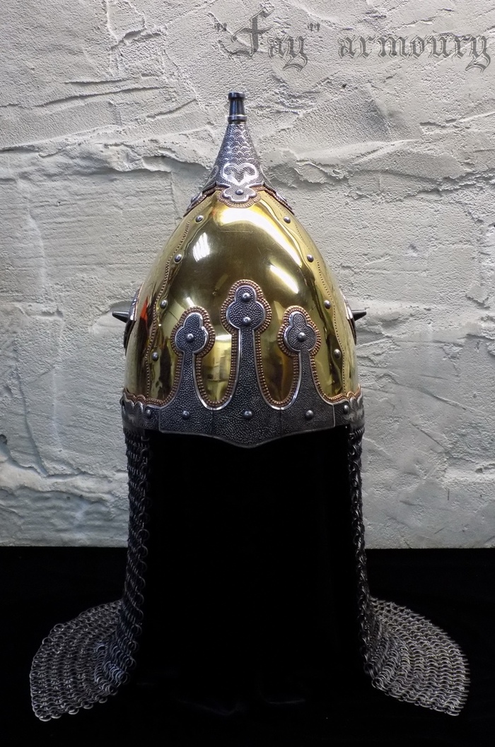 Reconstruction of a helmet from the Black Grave barrow - League of Historians, Reconstruction, Helmet, , Archeology, Longpost