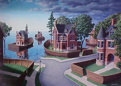 Художник Rob Gonsalves - Арт, Рисунок, Сюрреализм, Магический реализм, Подборка, Rob Gonsalves, Длиннопост, Роб Гонсалвес