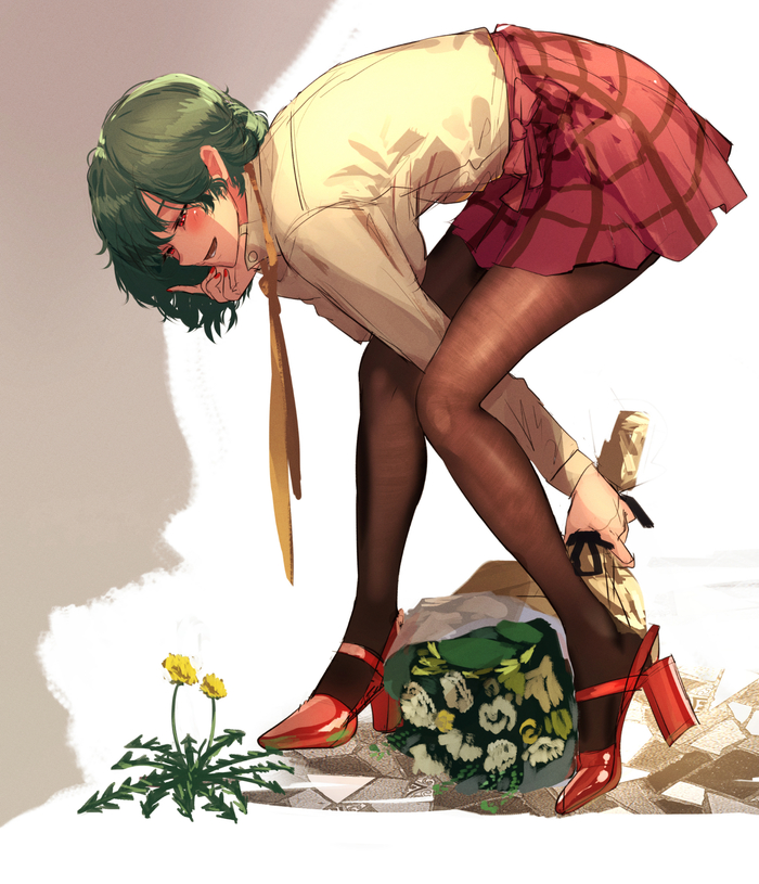 Kazami Yuuka - Аниме, Anime Art, Touhou, Kazami Yuuka, Kikimifukuri