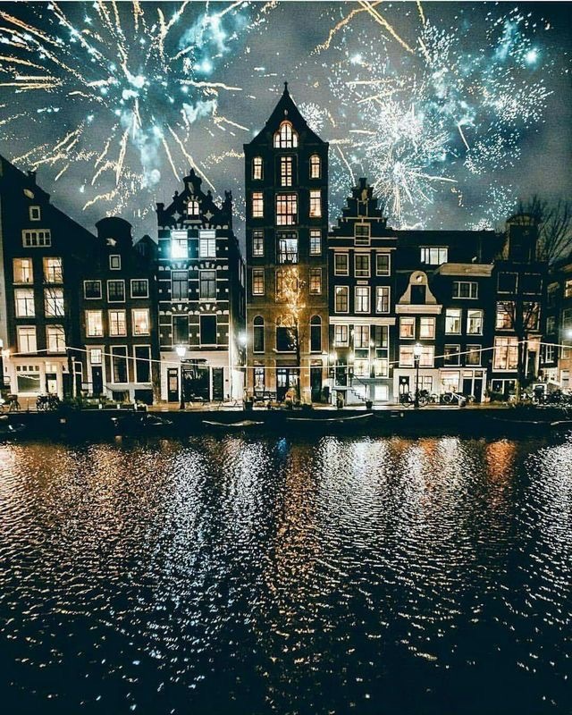 Amsterdam - Travels, Amsterdam, Firework