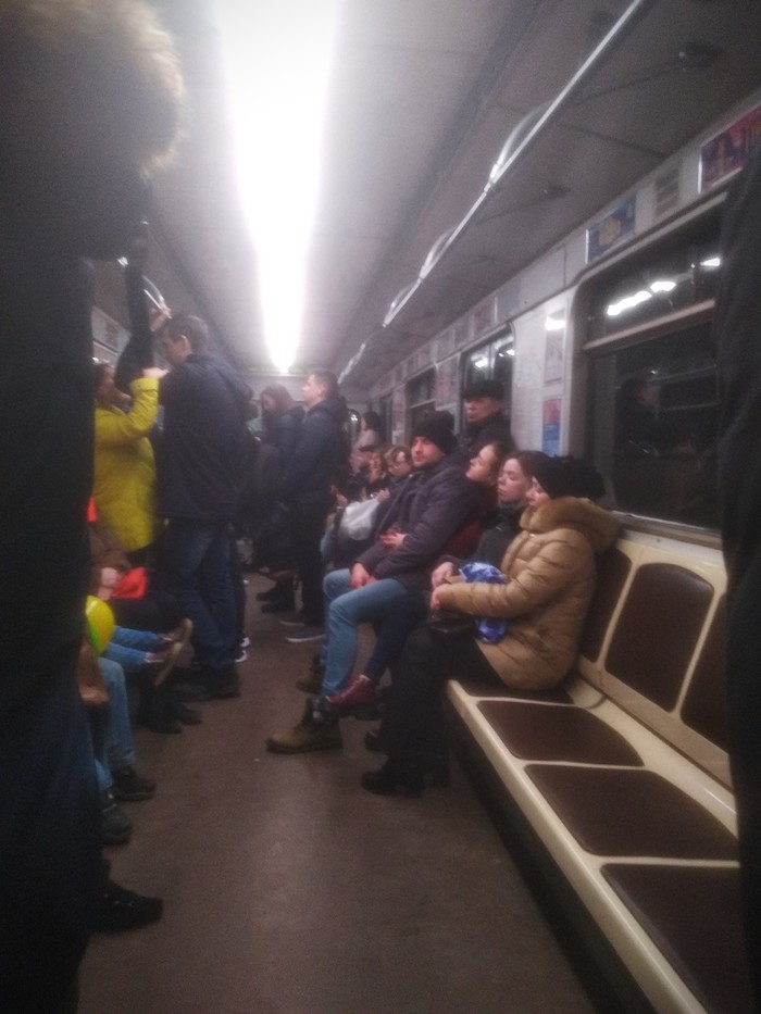 Equality wanted, woman? - My, Equality, March 8, Minsk, Metro