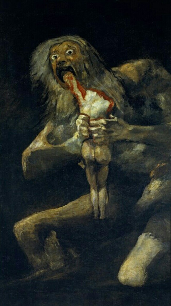 Saturn devouring his son - God, Francisco Goya, Painting, Prose, Longpost