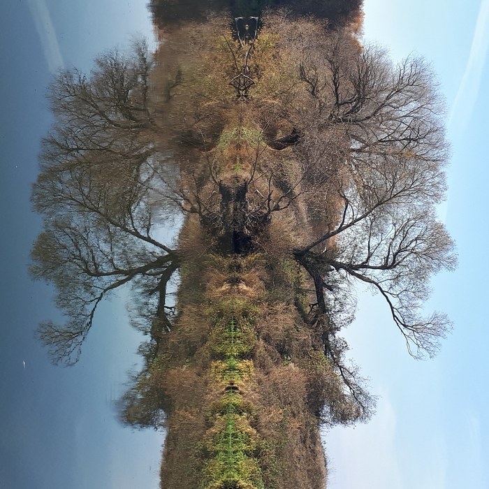 Imagination game - My, Landscape, Reflection, River, Pareidolia