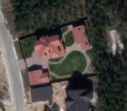 Our objects from the satellite - My, Lawn, Dacha, Landscape design, Saint Petersburg, Satellite, Video, Longpost