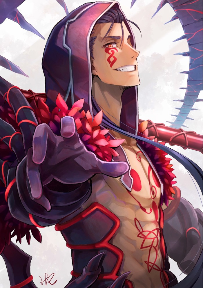 Fate / Grand Order - Anime, Anime art, Fate grand order, Cu chulainn Alter