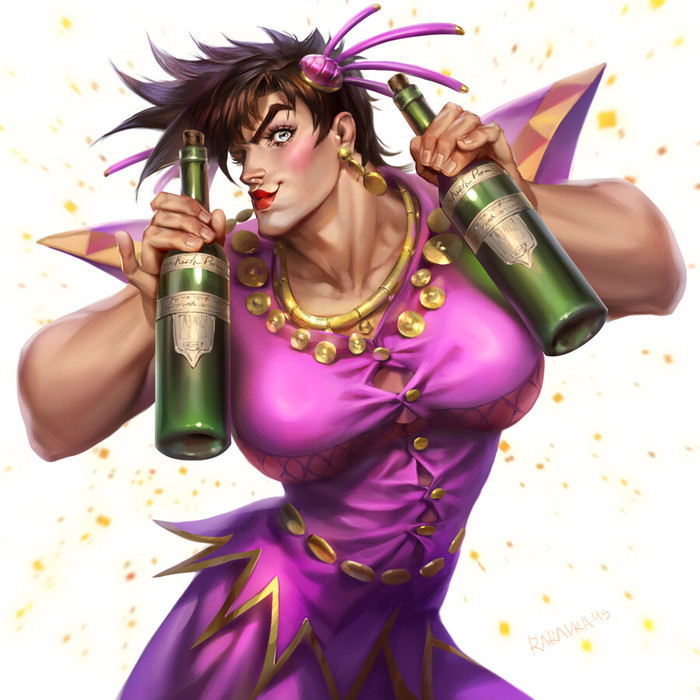 Joseph Tequila , , , Jojos Bizarre Adventure, Joseph Joestar, Joseph Tequila, Lucy Rakavka, Rakavka