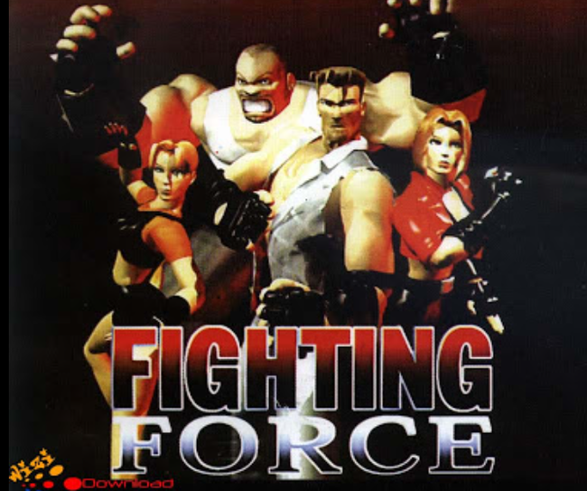Ps1 - Fighting Force 1 - Leia a descrição