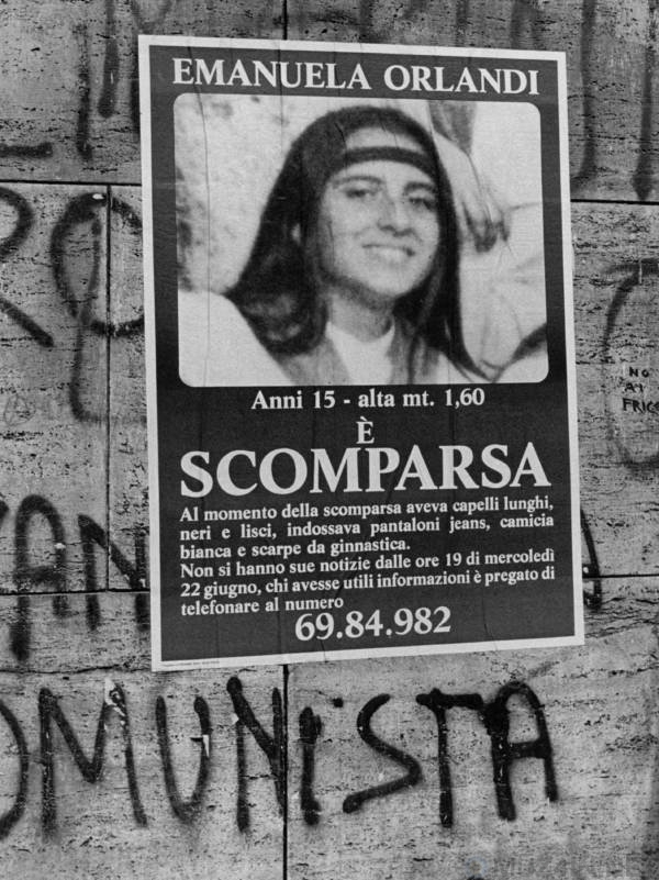 The mystery of the disappearance of Emanuela Orlando - My, Story, Disappearance of people, Vatican, Mystery, Тайны, Longpost, Disappearing