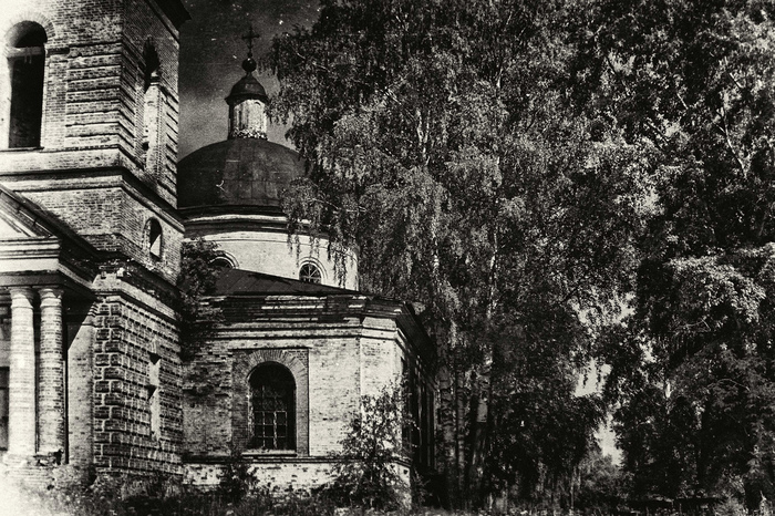 Somewhere in the Kirov region ... - My, The photo, Nature, Landscape, Kirov, Vyatka, Temple