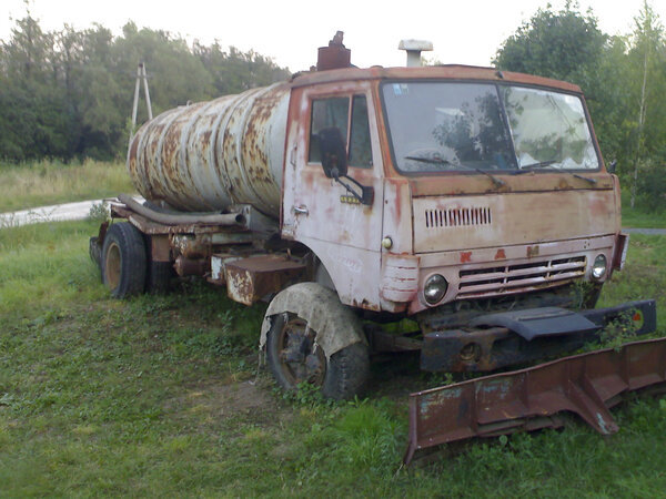Реставрация КамАЗа грузовик