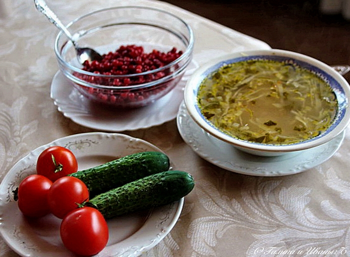 Lean cabbage soup ... with buckwheat. But from sauerkraut - My, Food, Recipe, Cabbage soup, Cabbage, Sour soup, Longpost, Sauerkraut, Lenten dishes