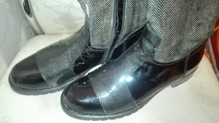 Ремонт обуви в Самаре. Лакированная кожа №2 Ремонт обуви, Лакированная кожа, Было-стало, Сапоги, Женские сапоги, Переделка, Длиннопост
