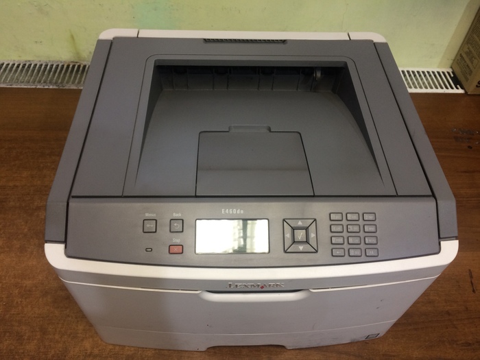 Maintenance of the Lexmark E460dn printer. - My, Printer repair, Repair of office equipment, Maintenance, Repair of equipment, Longpost
