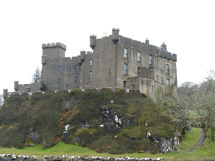 Dunvegan Castle - My, Great Britain, Scotland, Lock, The bay, Duncan MacLeod, Longpost, 