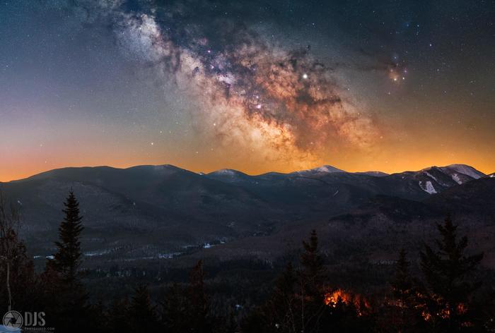 Eternity - The photo, Astrophoto, Milky Way, The mountains, Nature, Eternity