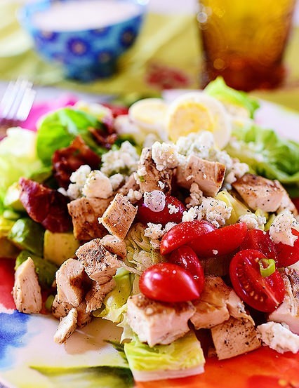 American cobb salad - My, Salad, Recipe, Food