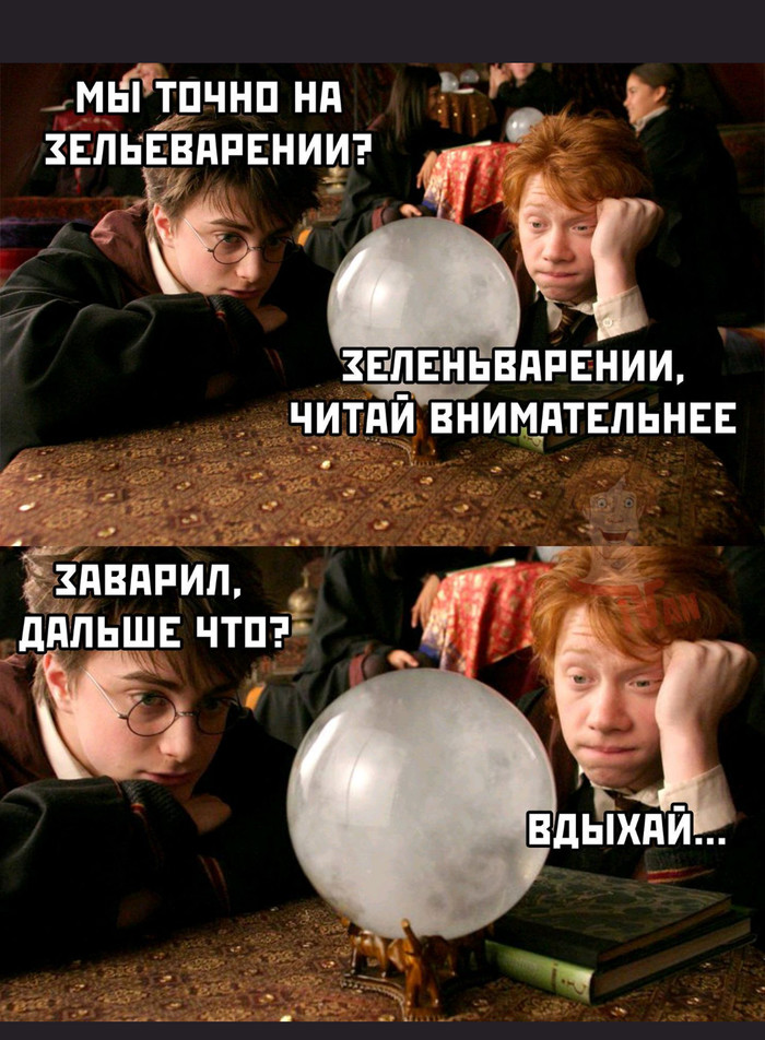 Reception 5 - My, Humor, , Memes, Harry Potter, Grass