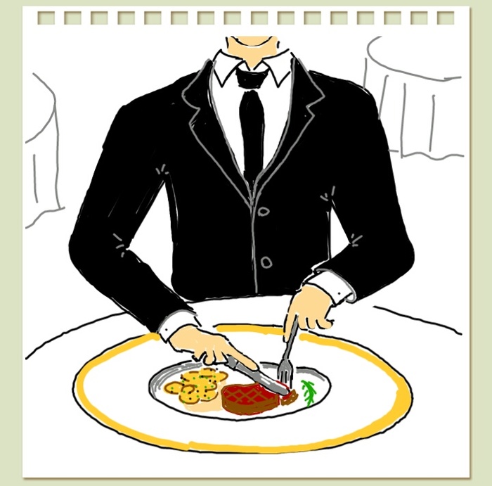 A restaurant - My, Comics, A restaurant, Joseph Haydn, Longpost