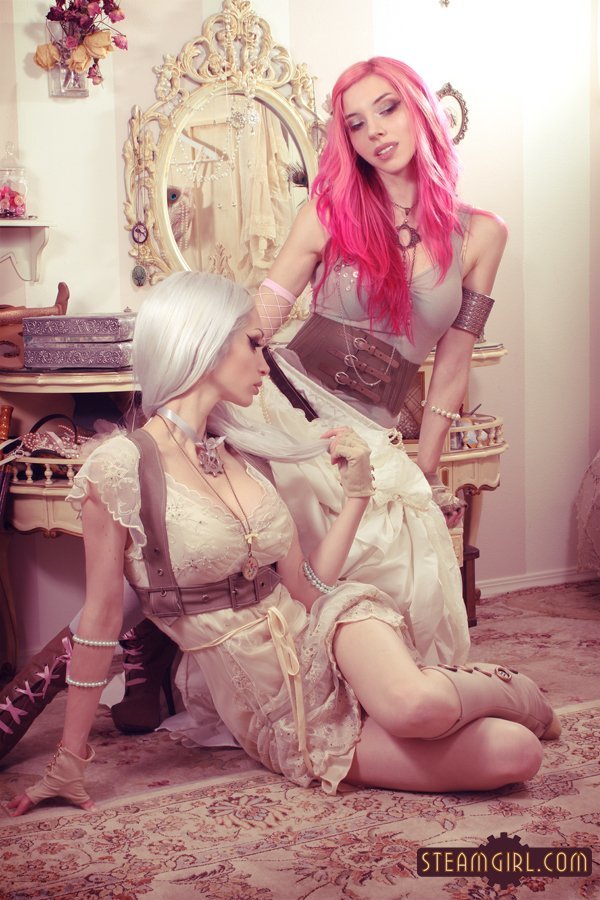 steam girl. Kato, Jennifer - Ivory And Fuchsia (Part I) - NSFW, Steamgirl, Kato, , PHOTOSESSION, Costume, Longpost