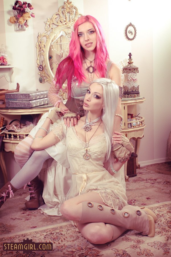 steam girl. Kato, Jennifer - Ivory And Fuchsia (Part I) - NSFW, Steamgirl, Kato, , PHOTOSESSION, Costume, Longpost