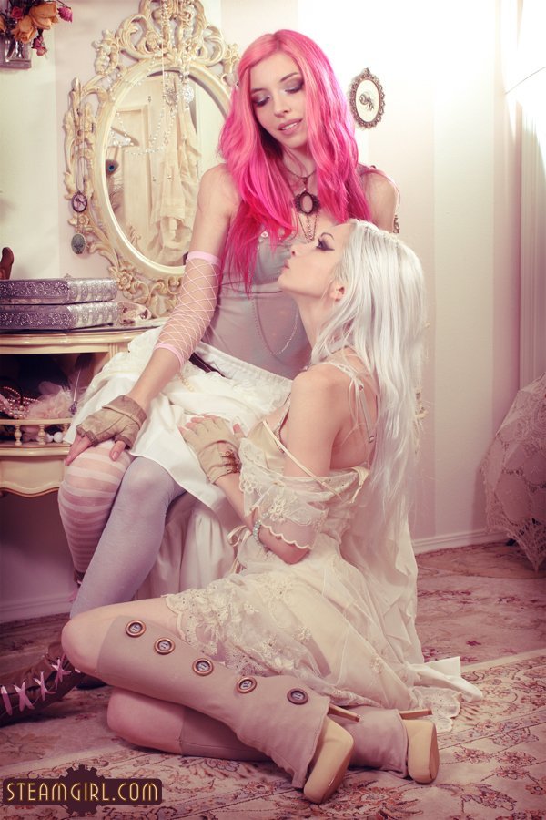 steam girl. Kato, Jennifer - Ivory And Fuchsia (Part I) - NSFW, Steamgirl, Kato, , PHOTOSESSION, Costume, Longpost