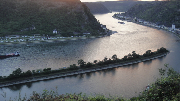 Island on the Rhine. - My, Island, Rhine, 