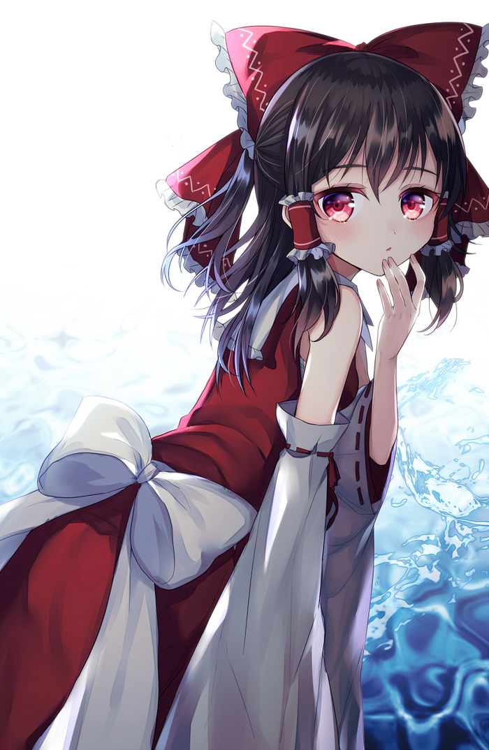 Artik by abandon ranka - Anime art, Anime, Hakurei Reimu, Touhou, Abandon ranka