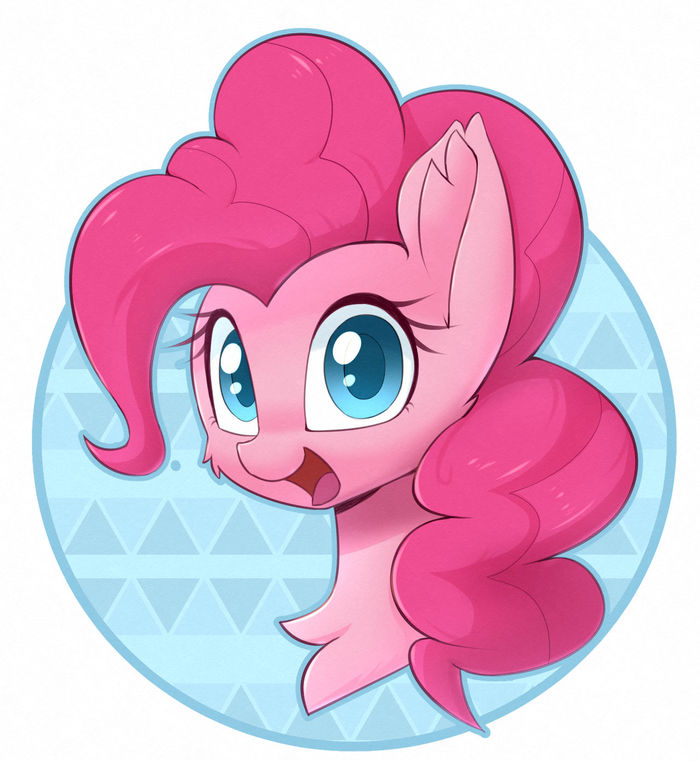 Smile smile smile - My little pony, PonyArt, Pinkie pie, Puetsua