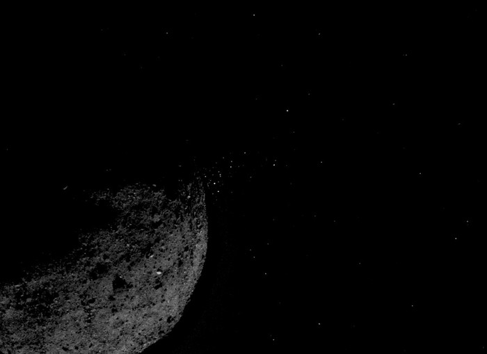 The OSIRIS-REx spacecraft has detected material ejections from the surface of the asteroid Bennu - Space, Bennu, Asteroid, Osiris-Rex, Ejection, Substances, Longpost
