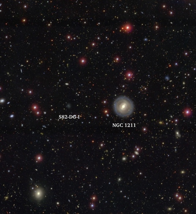 A lonely, dim galaxy inside a void discovered - Astronomy, Galaxy, Void, Longpost