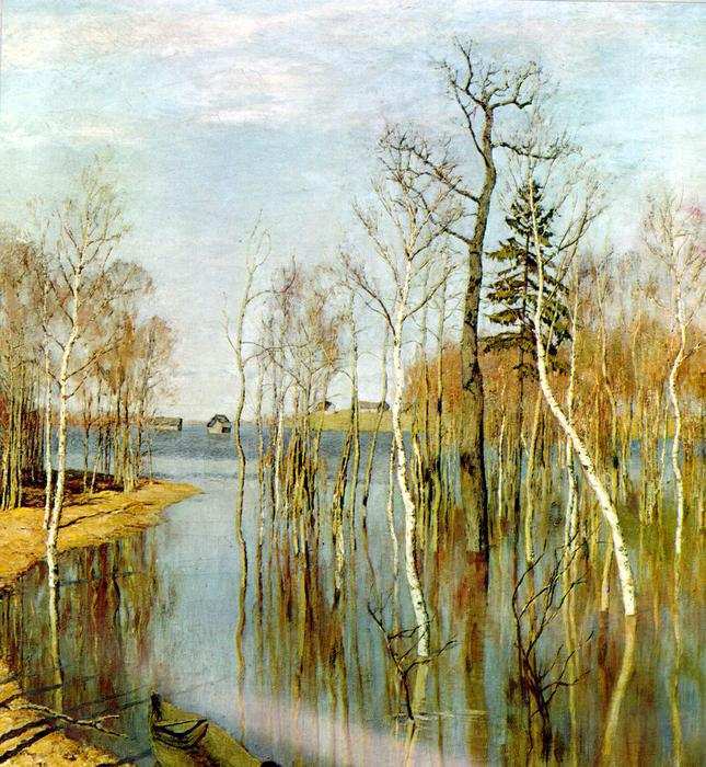 Spring in the paintings of Russian artists - Art, Painting, The culture, Artist, Spring, Painting, Canvas, Longpost