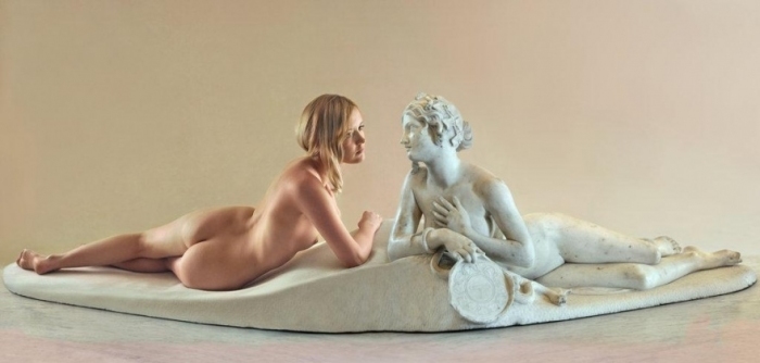 Strawberry Riot Superposition - NSFW, Longpost, Art, The statue, Girls, Sculpture