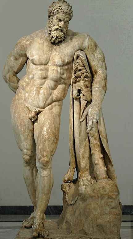 Minute of Mythology on Peekaboo (Strawberry Riot) - Hercules, Mythology, Sculpture, Art, Museum, Copy-paste, Longpost