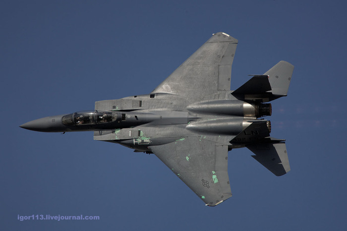 McDonnell Douglas F-15E Strike Eagle.Орел не для всех. - Самолет, f-15, Авиашоу, Длиннопост