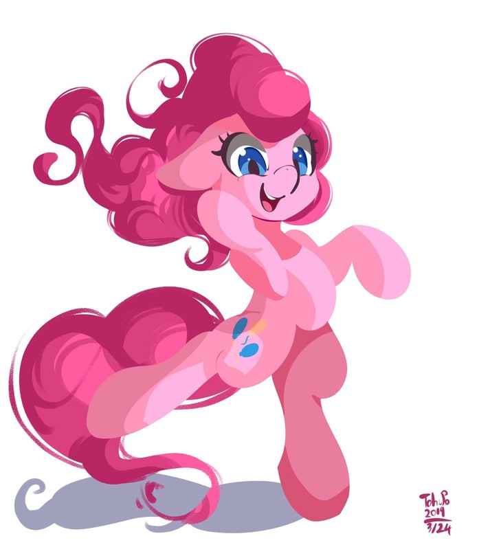 Dancing Ponka - My little pony, Pinkie pie, PonyArt, Tohupo