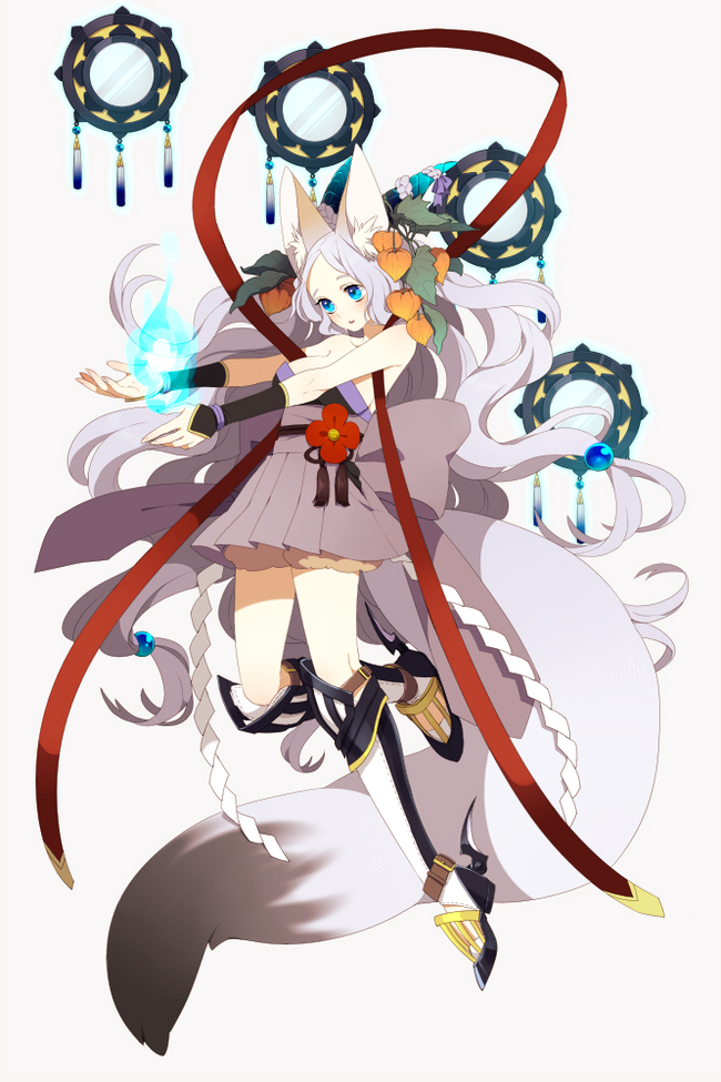 Art Mirrors - Anime art, Animal ears, Anime, Pixiv fantasia