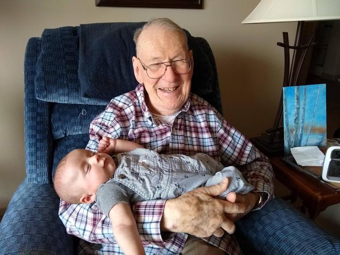 Great-grandfather with great-grandson. - Great grandfather, Great-grandson, Generation, Reddit, Time, A life