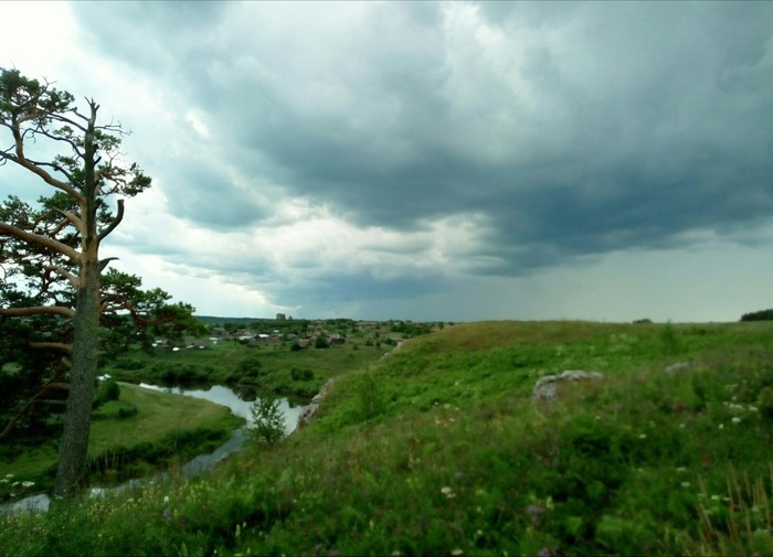 Before the storm - My, Nature, Ural, The photo, Thunderstorm