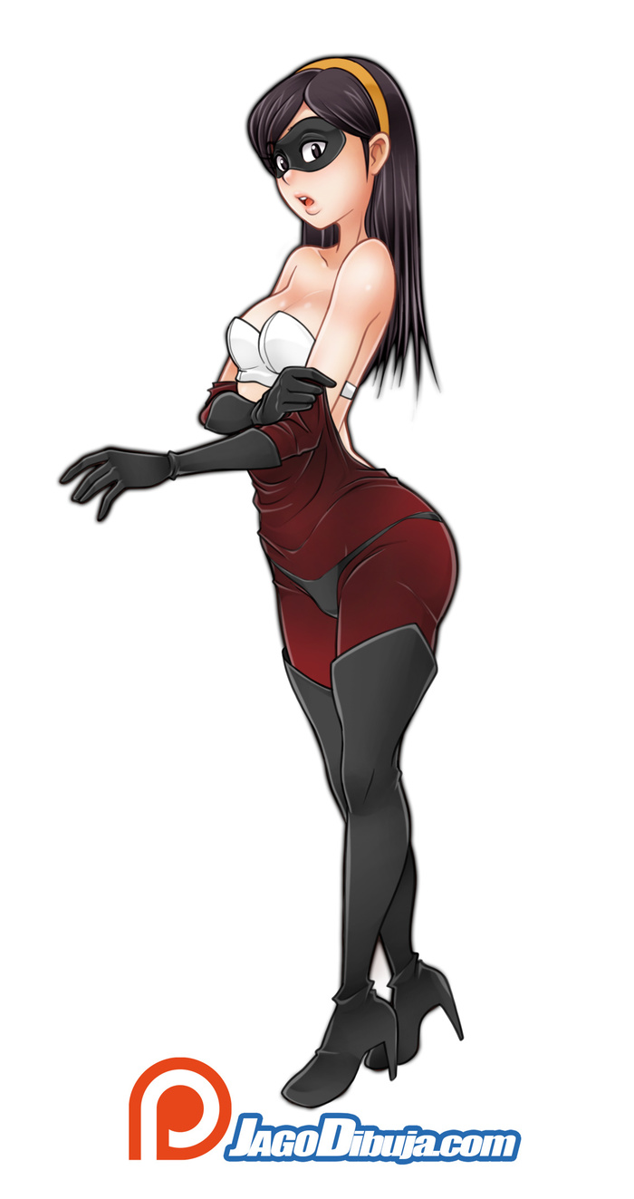 Violet Parr (The Incredibles series) - NSFW, Jago, Jagodibuja, Violet Parr, The Incredibles, Hand-drawn erotica, Art