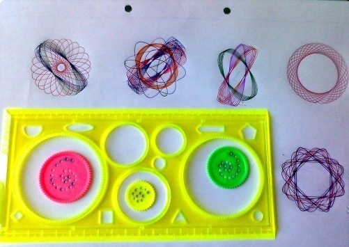 Dreamed of me, huh? - Spirograph, Ruler, Dream, Retro, GIF