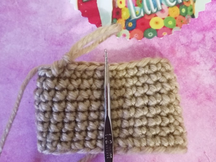 Как вяжете вы? Галочками или крестиками?