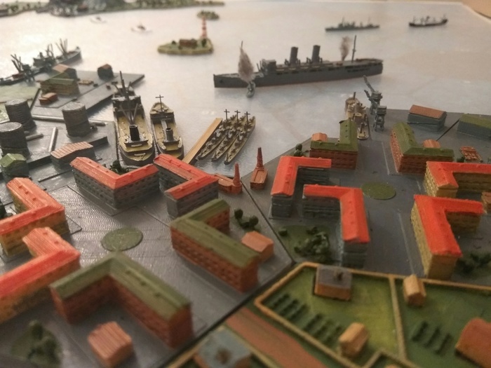 Navy Tactics. naval strategy - My, Board games, Sea battle, Tabletop, Wargame, , Video, Longpost