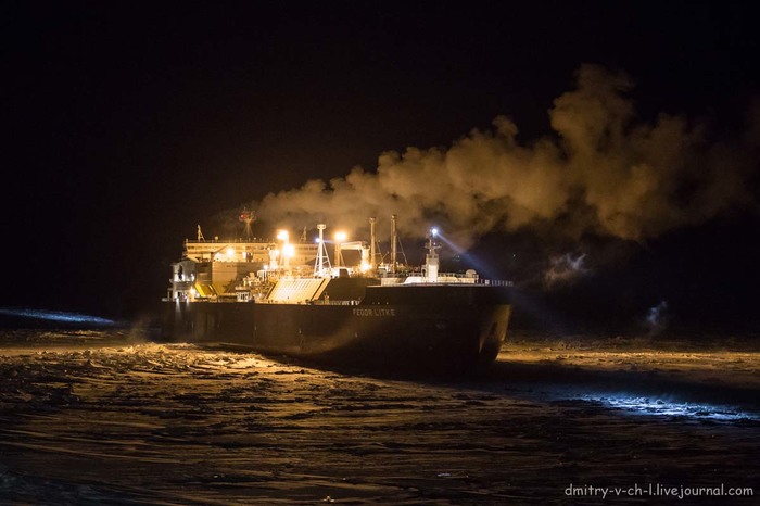 Газовоз. LNG\c Fedor Litke