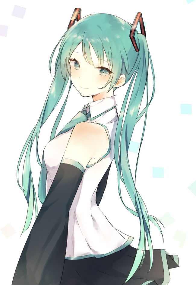 Hatsune Miku - Anime, Vocaloid, Hatsune Miku, Anime art, Longpost